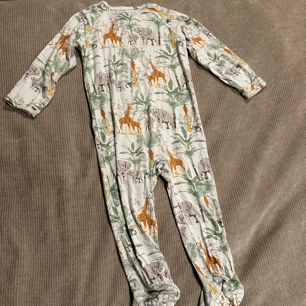 Jungle Safari Kids Footie Pajamas